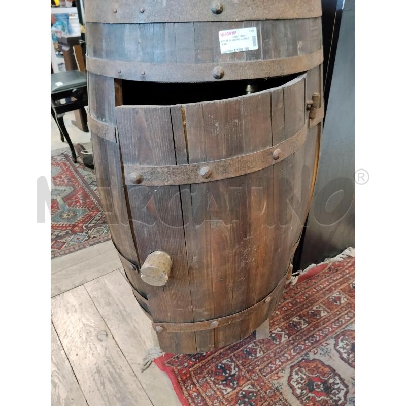 BOTTE IN LEGNO MOBILE BAR | Mercatino dell'Usato Catania stazione centrale 1