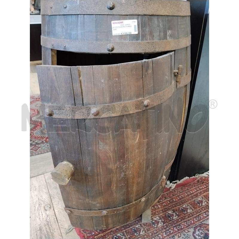 BOTTE IN LEGNO MOBILE BAR | Mercatino dell'Usato Catania stazione centrale 3