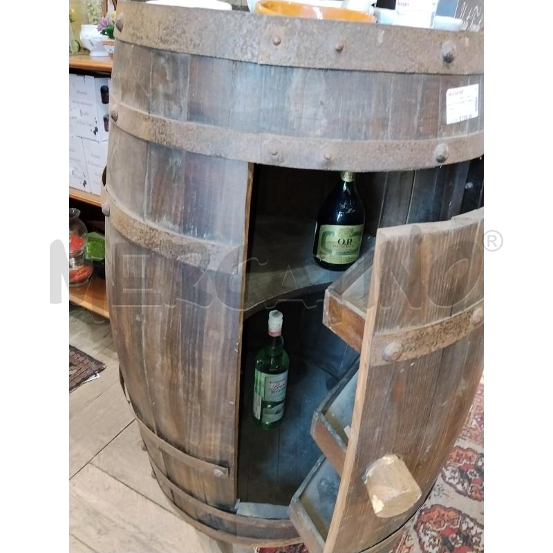 BOTTE IN LEGNO MOBILE BAR | Mercatino dell'Usato Catania stazione centrale 4