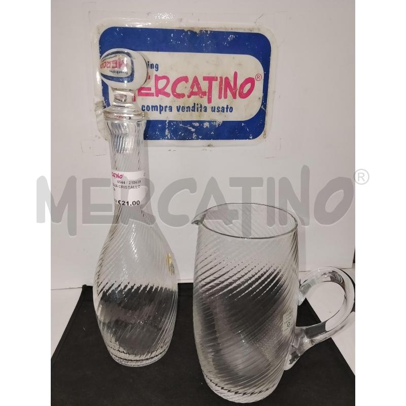 BOTTIGLIA CRISTALLO  BROCCA | Mercatino dell'Usato Catania stazione centrale 1