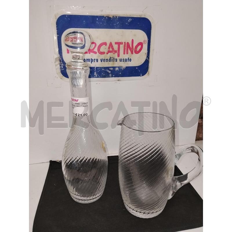 BOTTIGLIA CRISTALLO  BROCCA | Mercatino dell'Usato Catania stazione centrale 3