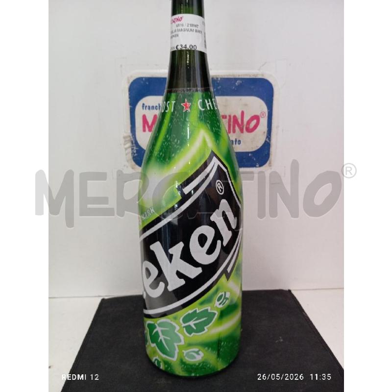 BOTTIGLIA MAGNUM BIRRA HEINEKEN | Mercatino dell'Usato Catania stazione centrale 3