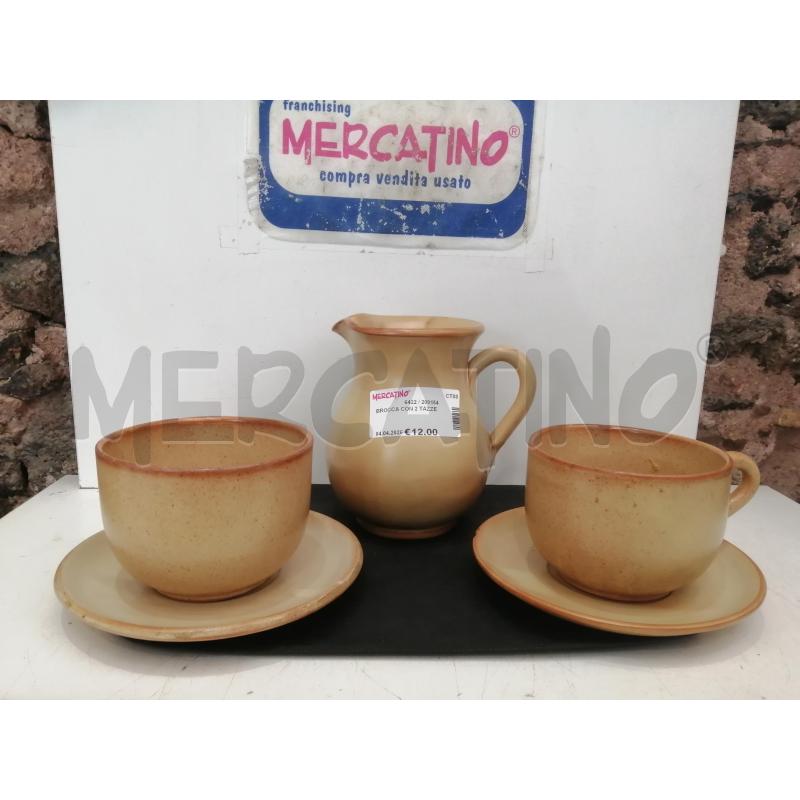 BROCCA CON 2 TAZZE | Mercatino dell'Usato Catania stazione centrale 1