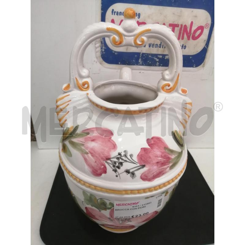 BROCCA CON FIORI | Mercatino dell'Usato Catania stazione centrale 3