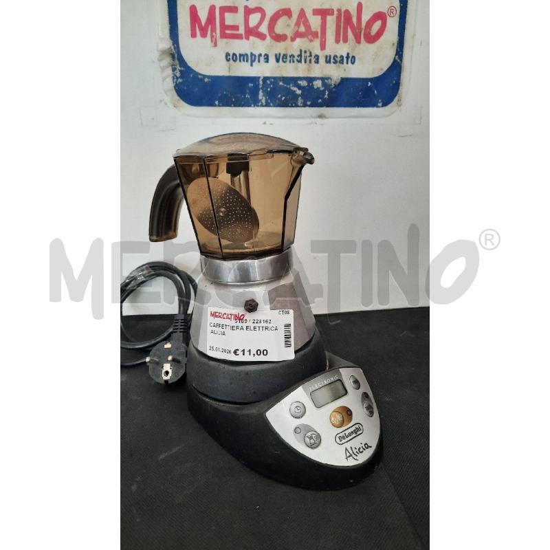 CAFFETTIERA ELETTRICA ALICIA | Mercatino dell'Usato Catania stazione centrale 1