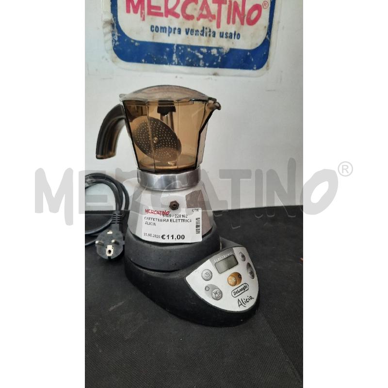 CAFFETTIERA ELETTRICA ALICIA | Mercatino dell'Usato Catania stazione centrale 3