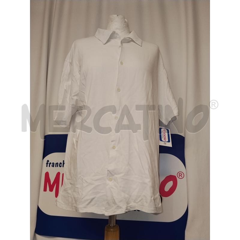 CAMICIA A POLO UOMO CALVIN KLEINE BIANCA | Mercatino dell'Usato Catania stazione centrale 1