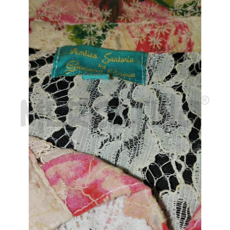 CAMICIA DONNA ANTICA SARTORIA BIANCA RICAMATA | Mercatino dell'Usato Catania stazione centrale 4