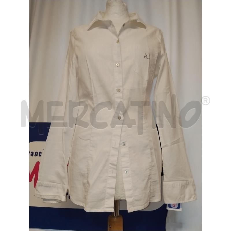 CAMICIA DONNA ARMANI  JEANS BIANCA  | Mercatino dell'Usato Catania stazione centrale 1