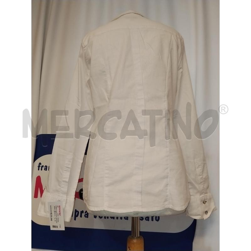 CAMICIA DONNA ARMANI  JEANS BIANCA  | Mercatino dell'Usato Catania stazione centrale 3
