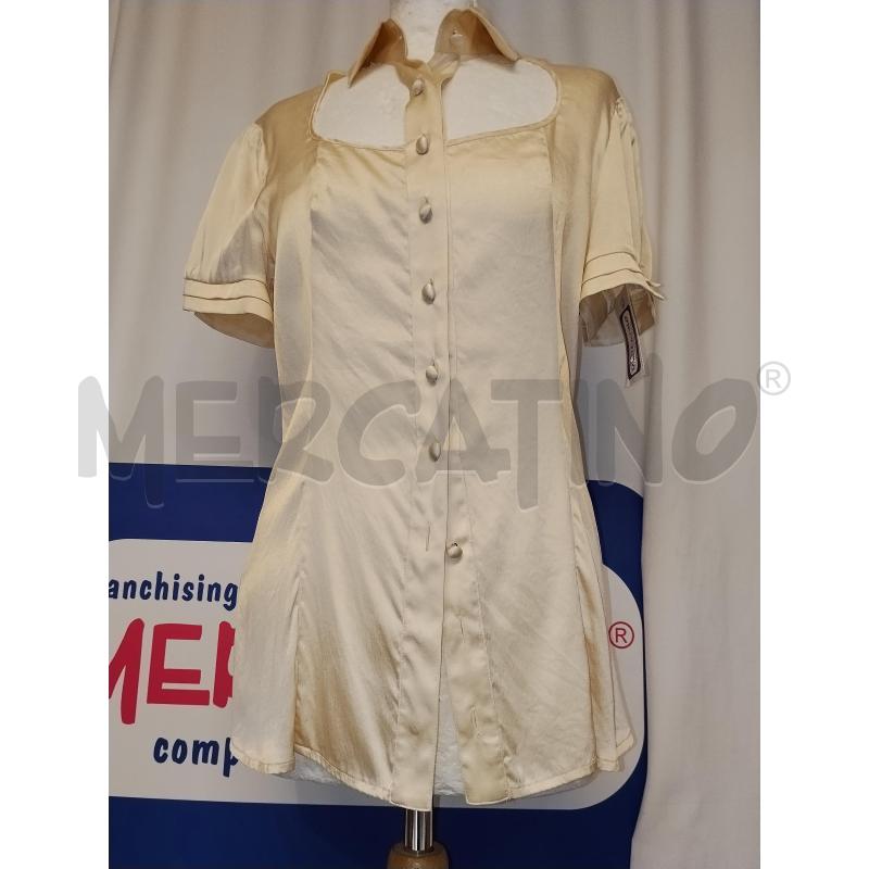 CAMICIA DONNA BEIGE  MICHELLE WINDHEUSER   | Mercatino dell'Usato Catania stazione centrale 1