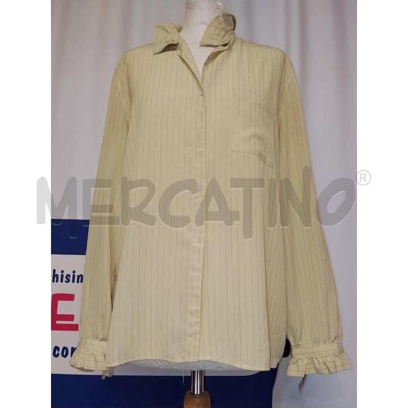 CAMICIA DONNA CACHAREL HIALLA A RIGHE LUREX | Mercatino dell'Usato Catania stazione centrale 1