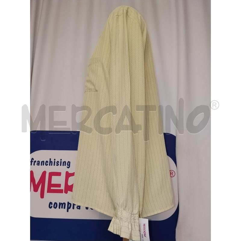 CAMICIA DONNA CACHAREL HIALLA A RIGHE LUREX | Mercatino dell'Usato Catania stazione centrale 2