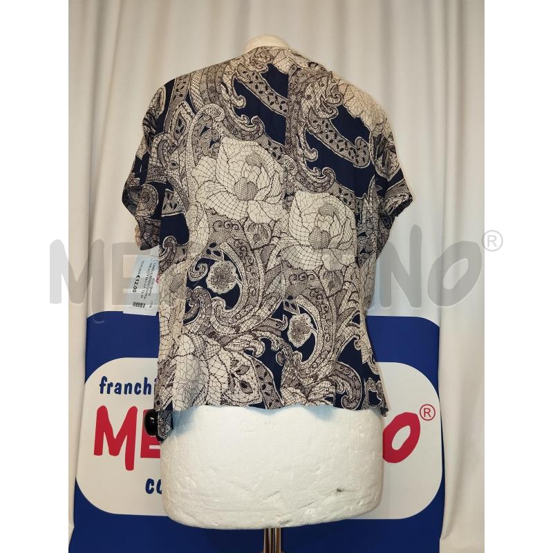 CAMICIA DONNA CENTRAL GALLERY BLU A FANTASIA | Mercatino dell'Usato Catania stazione centrale 3