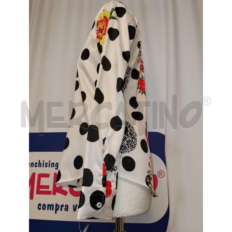 CAMICIA DONNA DESIGUAL BIANCA  | Mercatino dell'Usato Catania stazione centrale 2