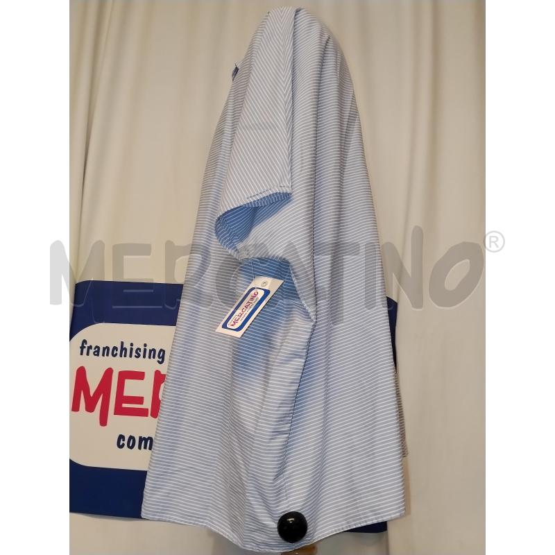 CAMICIA DONNA DIANA GALLESI A RIGHE BIANCA E AZZURRA | Mercatino dell'Usato Catania stazione centrale 2