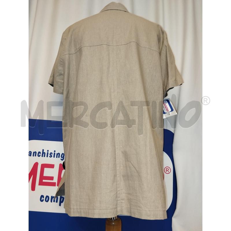 CAMICIA DONNA ELISA IMMAGINE BEIGE  | Mercatino dell'Usato Catania stazione centrale 3