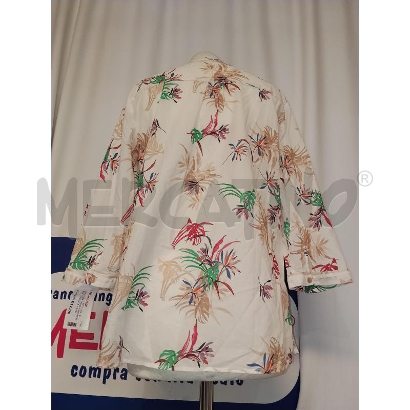 CAMICIA DONNA GERRY WEBWEBIANCA A FANTASIA | Mercatino dell'Usato Catania stazione centrale 3