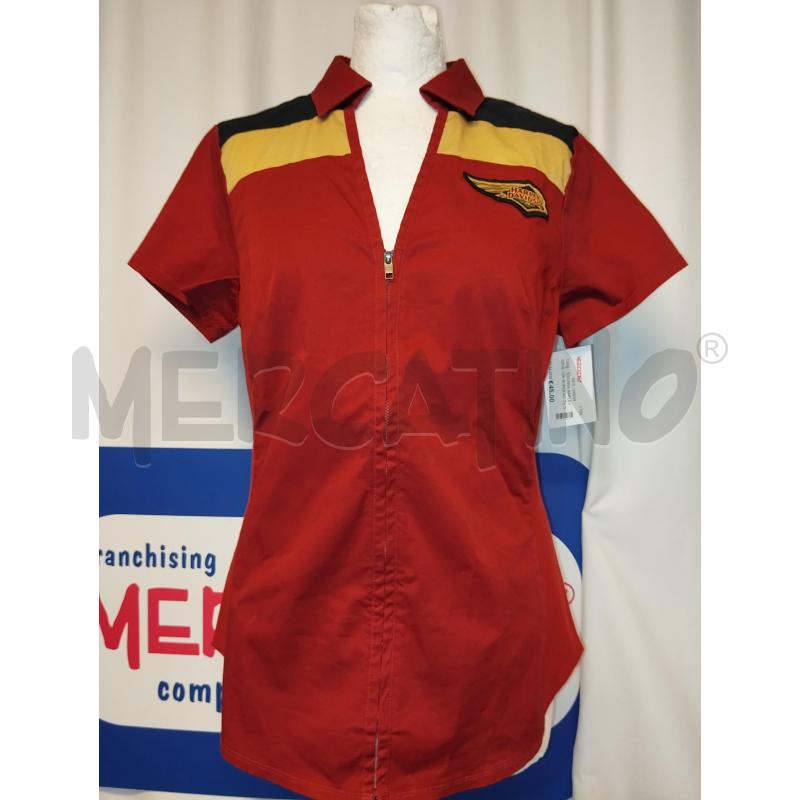 CAMICIA DONNA HARLEY DAVIDSON BORDEAUX | Mercatino dell'Usato Catania stazione centrale 4