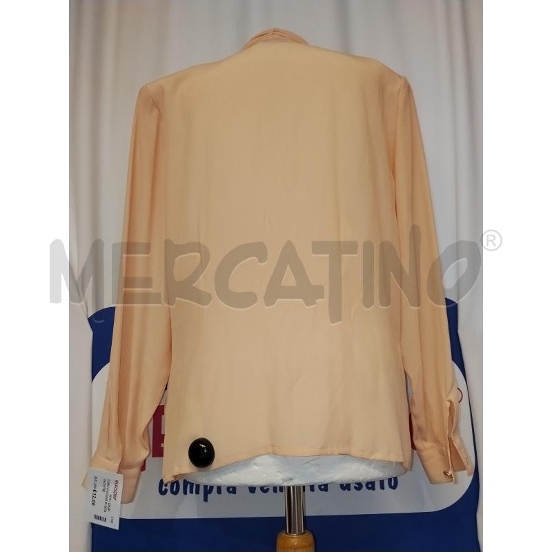 CAMICIA DONNA IN SETA SALMONE  | Mercatino dell'Usato Catania stazione centrale 3