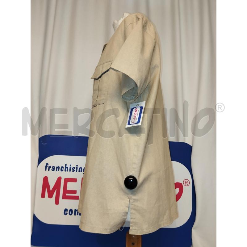 CAMICIA DONNA LINO E COTONE BEIGE | Mercatino dell'Usato Catania stazione centrale 2