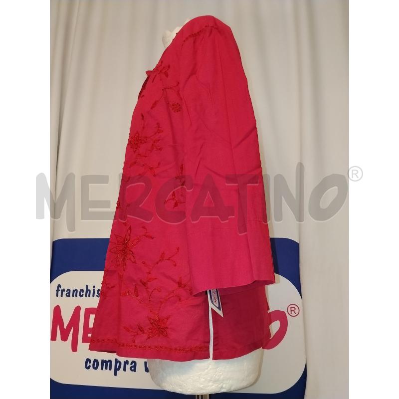 CAMICIA DONNA LUISA SPAGNOLI FUCSIA CON RICAMI | Mercatino dell'Usato Catania stazione centrale 2