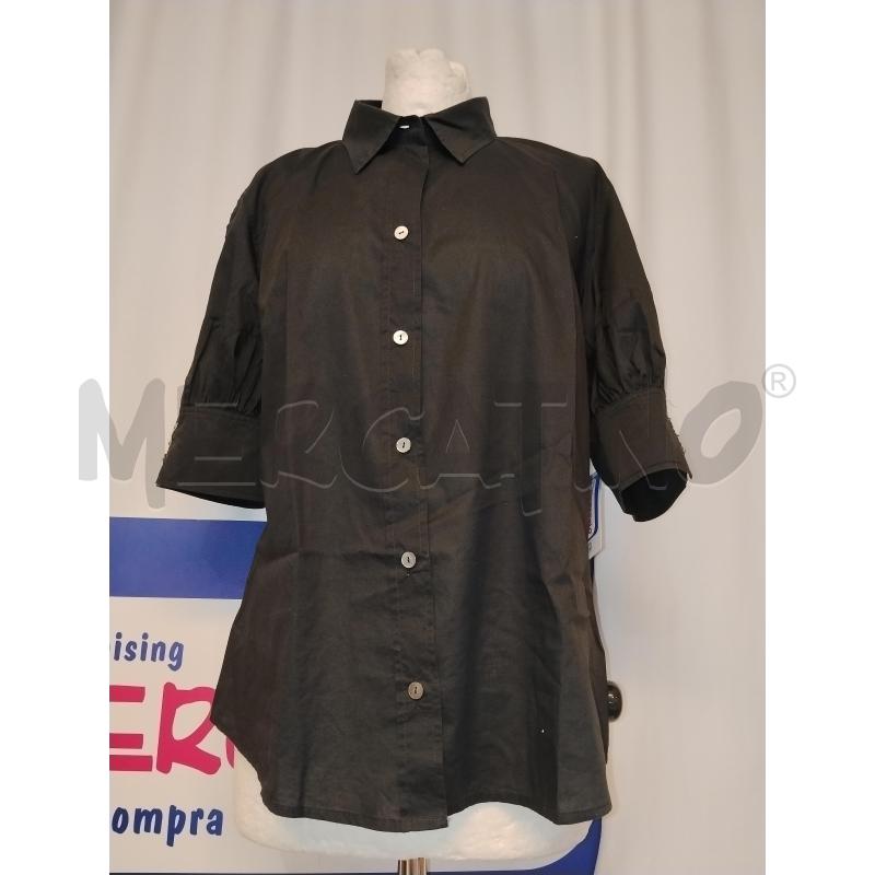 CAMICIA DONNA MARELLA NERA MANICA CON BOTTONI | Mercatino dell'Usato Catania stazione centrale 1