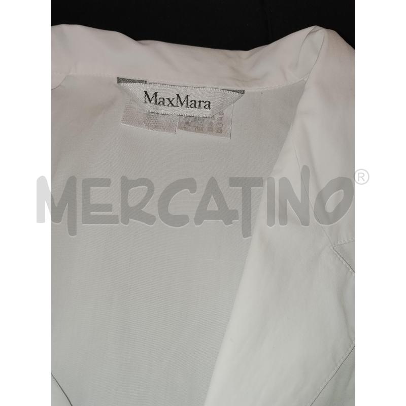CAMICIA DONNA MAX  MARA BIANCA  | Mercatino dell'Usato Catania stazione centrale 4