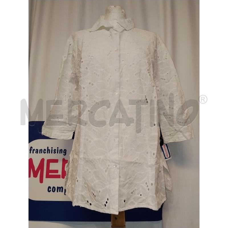 CAMICIA DONNA NARA CAMICIE BIANCA TRAFORATA | Mercatino dell'Usato Catania stazione centrale 1