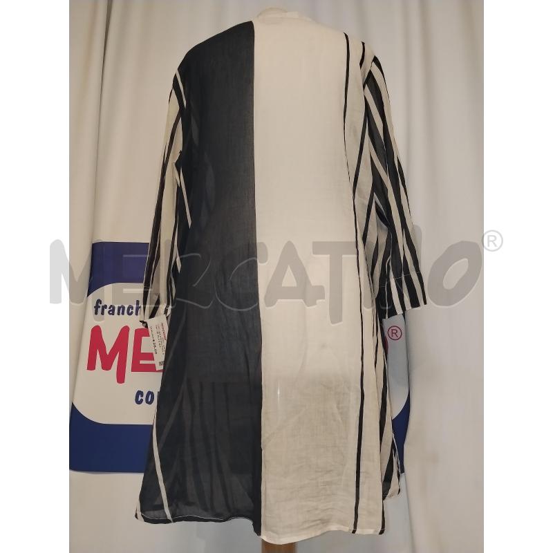 CAMICIA DONNA PAUL & SHARK  BLU E BIANCO A RIGHE  | Mercatino dell'Usato Catania stazione centrale 3