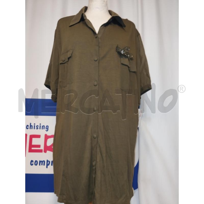 CAMICIA DONNA PERSONA VERDE MILITARE | Mercatino dell'Usato Catania stazione centrale 1