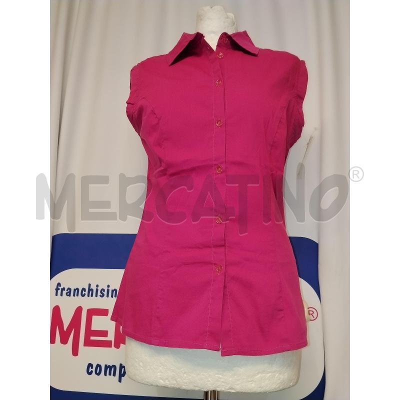 CAMICIA DONNA SMANICATA FUCSIA GUESS  | Mercatino dell'Usato Catania stazione centrale 1