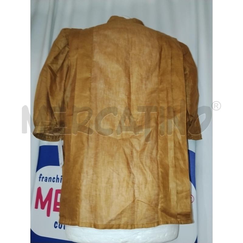 CAMICIA DONNA TOUCHE MARRONE  | Mercatino dell'Usato Catania stazione centrale 3