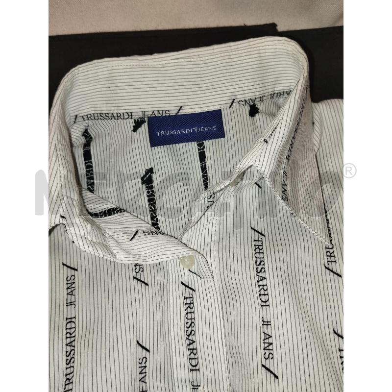 CAMICIA DONNA TRUSSARDI  GRIGIA | Mercatino dell'Usato Catania stazione centrale 4