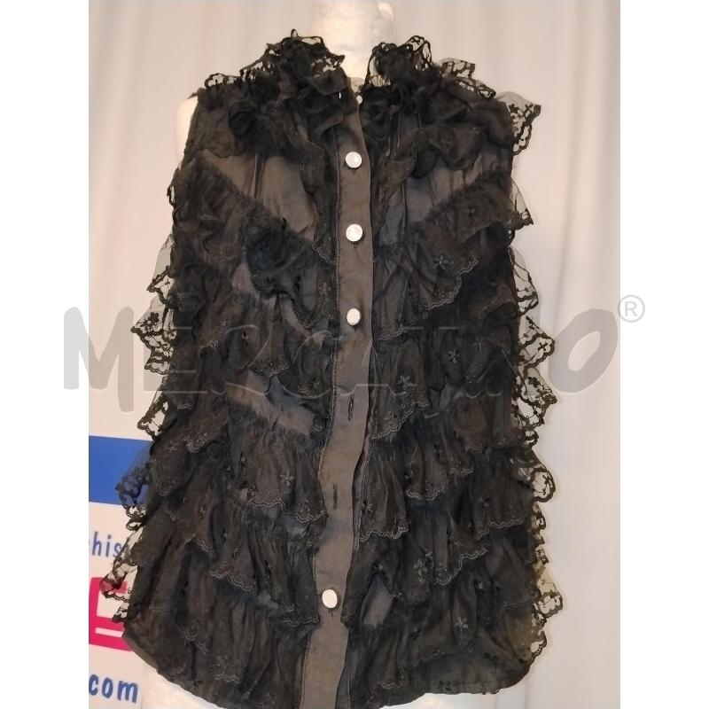 CAMICIA DONNA  SMANICATA NERA JEAN LOUIS  | Mercatino dell'Usato Catania stazione centrale 4
