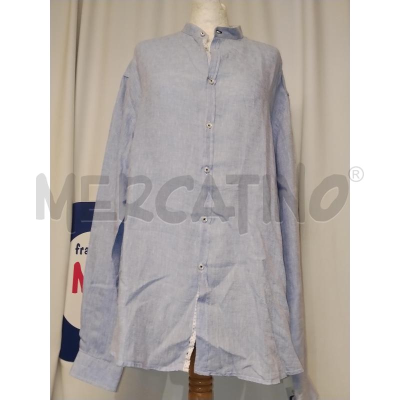 CAMICIA UOMO ALAN WILSON  AZZURRA  | Mercatino dell'Usato Catania stazione centrale 1