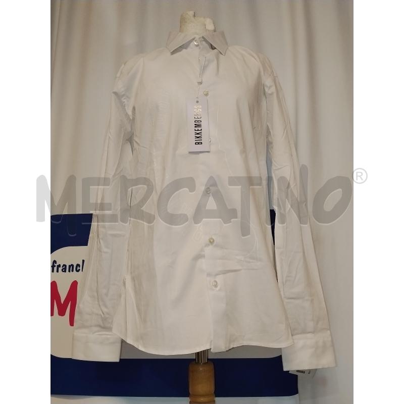 CAMICIA UOMO BIKKEMBERGES BIANCA | Mercatino dell'Usato Catania stazione centrale 1