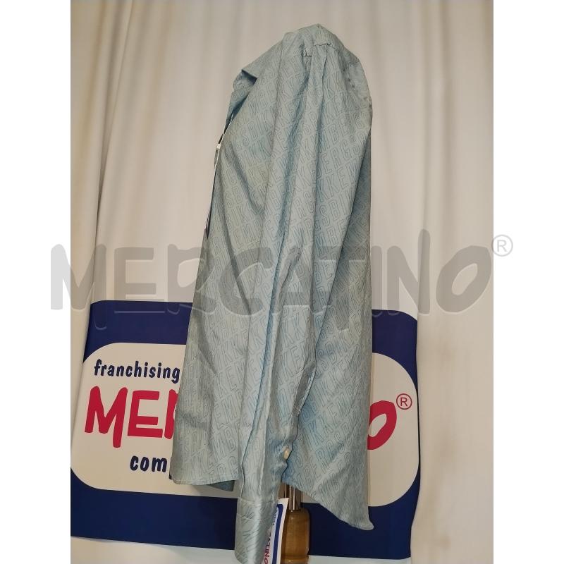 CAMICIA UOMO BIKKEMBERGS AZZURRA | Mercatino dell'Usato Catania stazione centrale 2