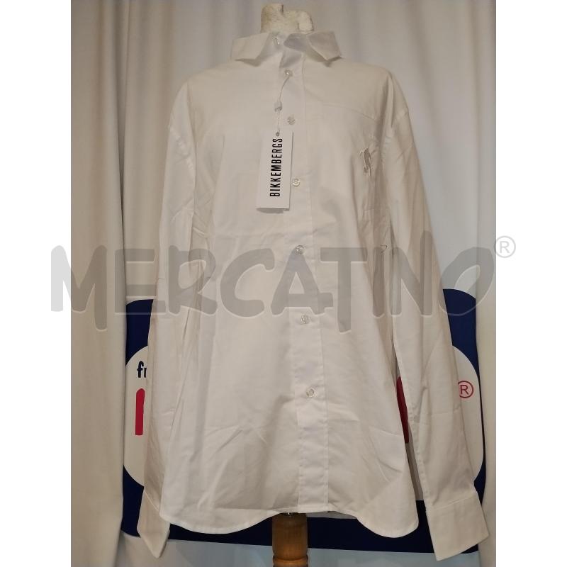 CAMICIA UOMO BIKKEMBERGS BIANCO | Mercatino dell'Usato Catania stazione centrale 1
