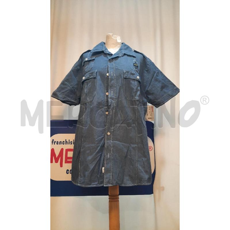 CAMICIA UOMO BLAUER IN JEANS  | Mercatino dell'Usato Catania stazione centrale 1