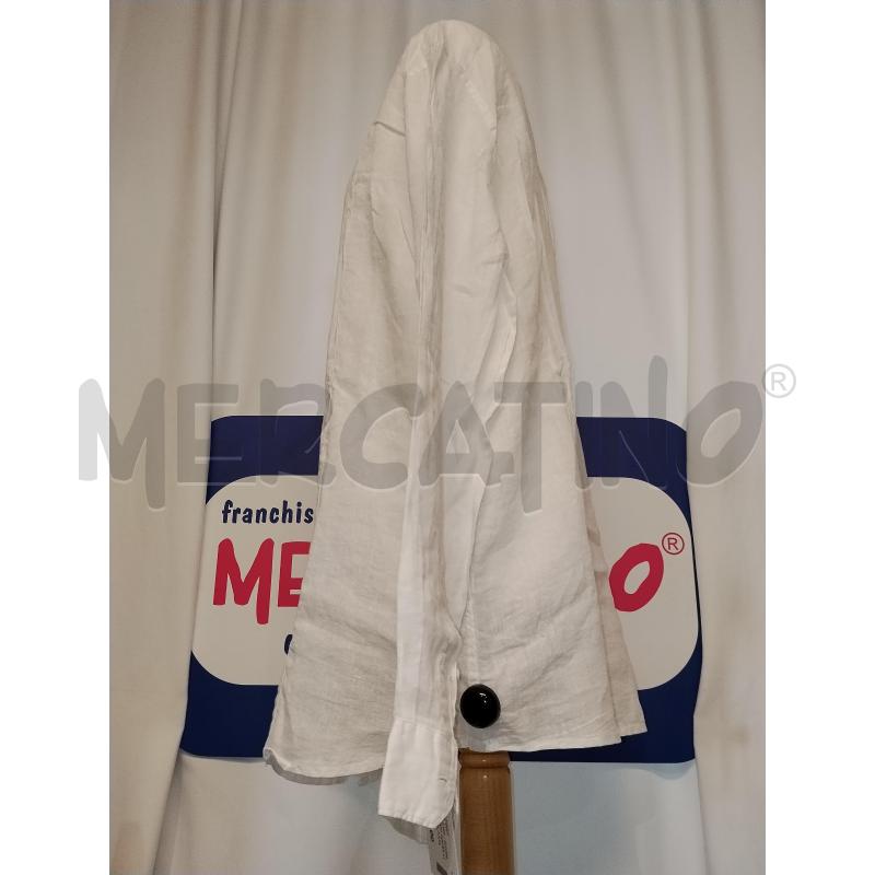 CAMICIA UOMO GAUDI LINO BIANCO | Mercatino dell'Usato Catania stazione centrale 2