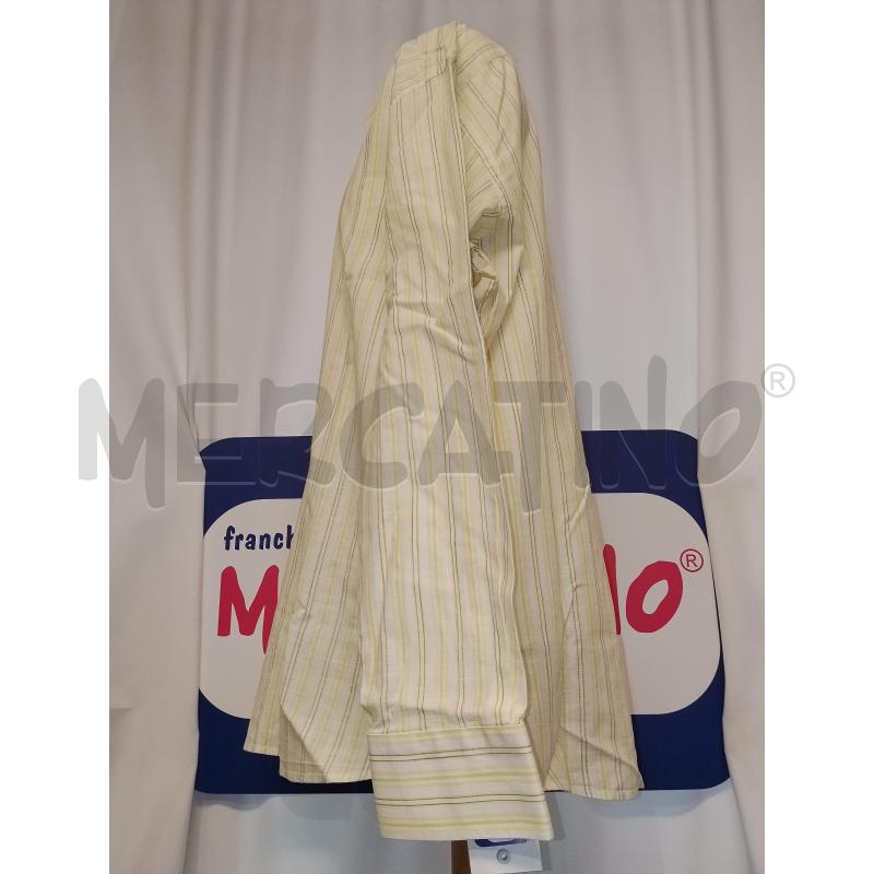 CAMICIA UOMO GIALLA A RIGHE  | Mercatino dell'Usato Catania stazione centrale 2