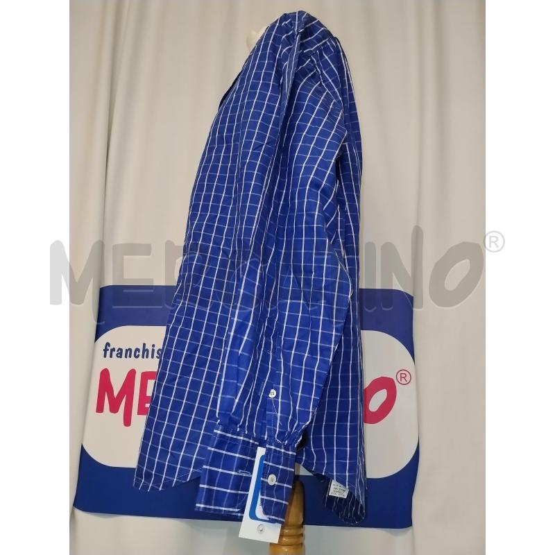 CAMICIA UOMO ISLAND BLU E BIANCA A QUADRI | Mercatino dell'Usato Catania stazione centrale 2