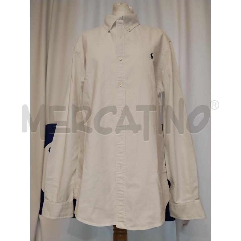 CAMICIA UOMO RALPH LAUREN BIANCA | Mercatino dell'Usato Catania stazione centrale 1