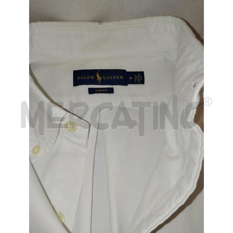 CAMICIA UOMO RALPH LAUREN BIANCA | Mercatino dell'Usato Catania stazione centrale 4