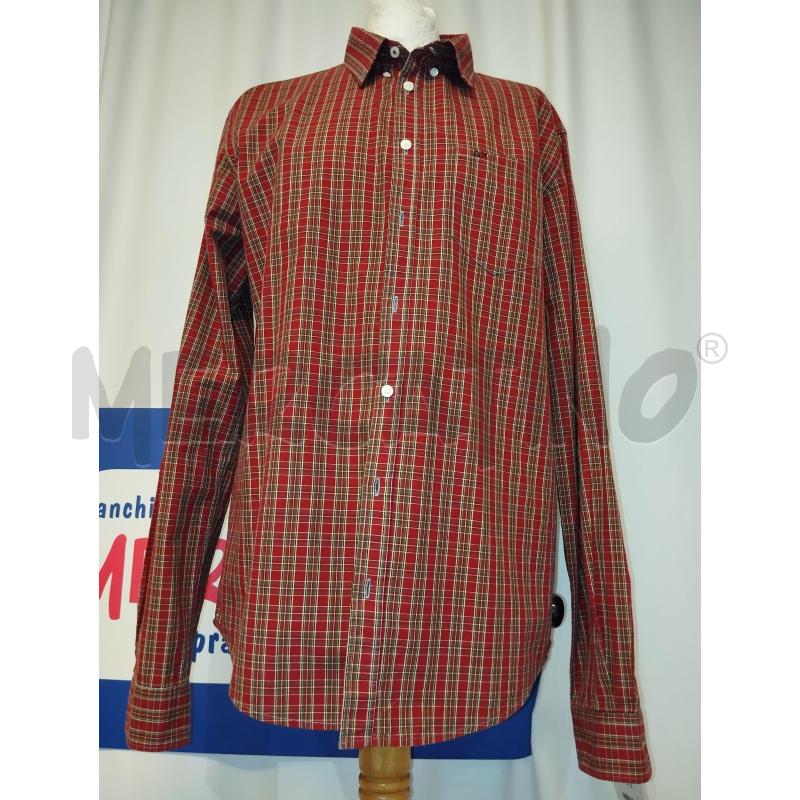 CAMICIA UOMO SUN 68  ROSSA A QUADRI  | Mercatino dell'Usato Catania stazione centrale 1