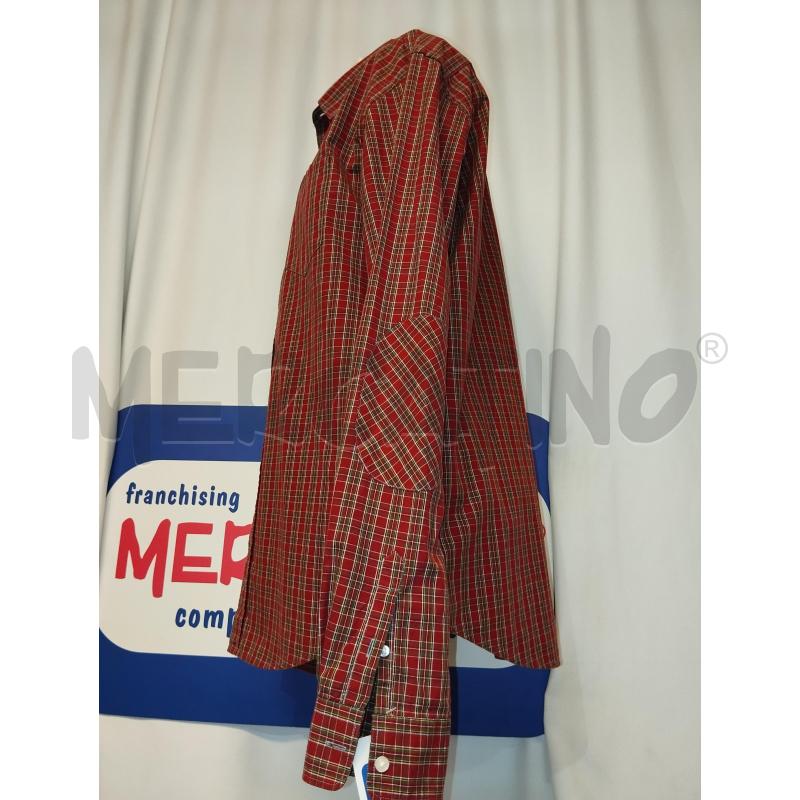 CAMICIA UOMO SUN 68  ROSSA A QUADRI  | Mercatino dell'Usato Catania stazione centrale 2