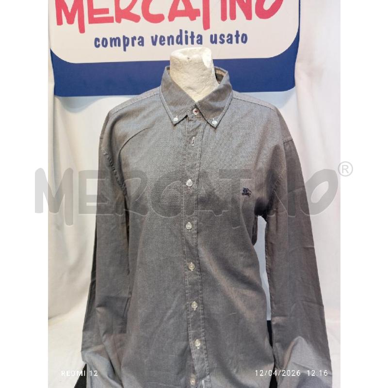 CAMICIA UOMO  BURBERRY GRIGIA  | Mercatino dell'Usato Catania stazione centrale 1