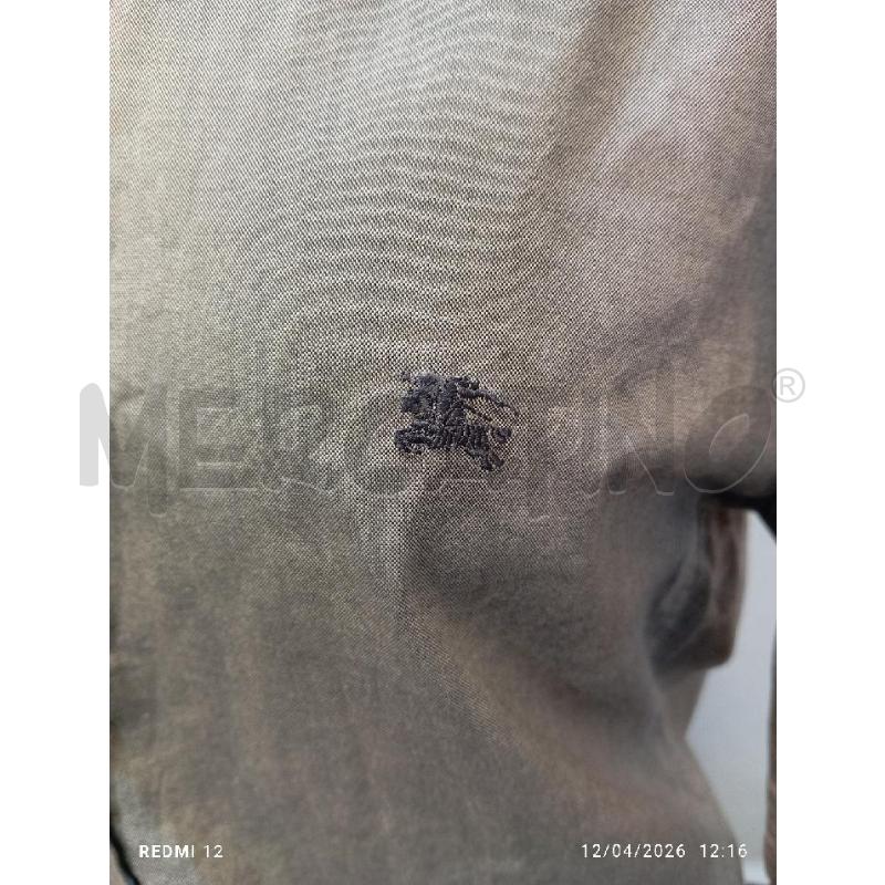 CAMICIA UOMO  BURBERRY GRIGIA  | Mercatino dell'Usato Catania stazione centrale 2