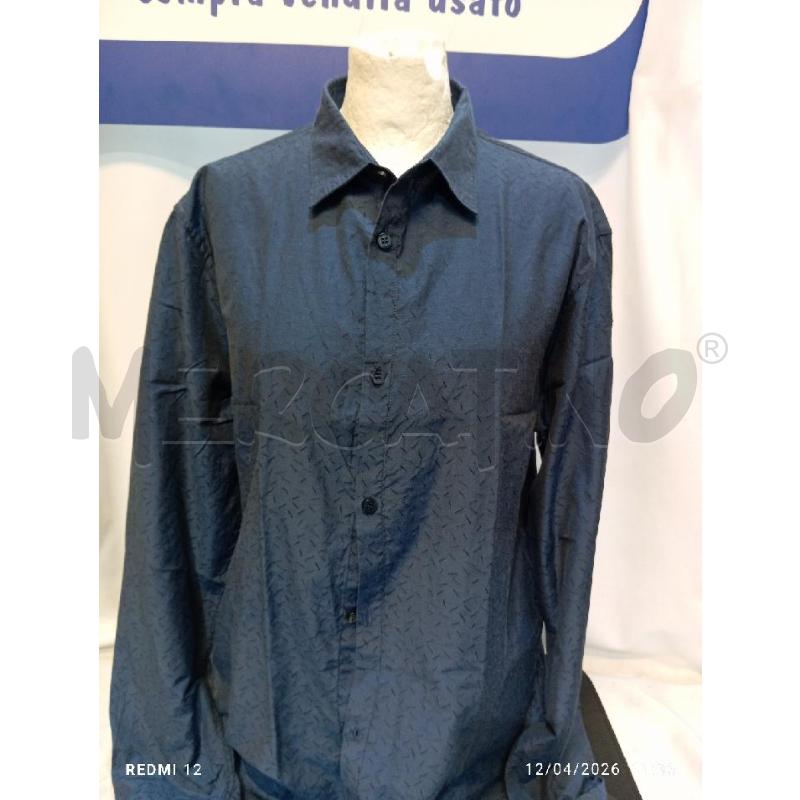 CAMICIA UOMO  EMPORIO ARMANI BLU | Mercatino dell'Usato Catania stazione centrale 1
